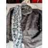 Image 2 : 3X Lot Of Jackets, Brown Wilsons Leather Jacket, Scarf, Leather Hat, Black Jean Jacket, White New Pl