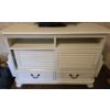 Image 1 : Off White Beachy Entertainment Stand