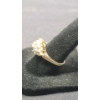 Image 3 : 14K Gold Ring Weighing 4.0 Grams Ft. Many Small Blue Stones & One Clear