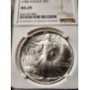 Image 2 : NGC MS69 1 Oz 1986 American Silver Eagle - First Year of Production!