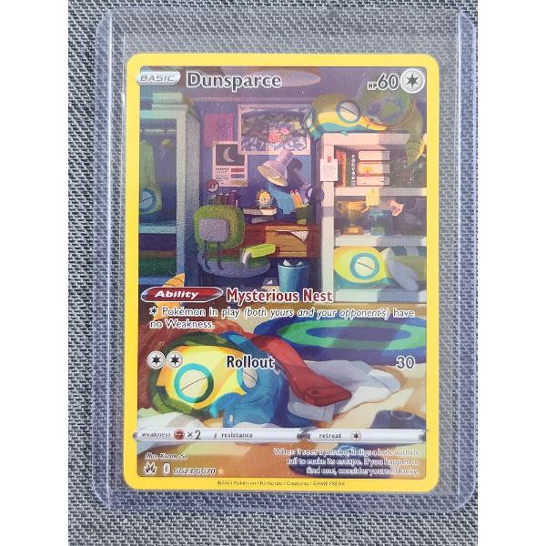 Dunsparce GG23/GG70 Galarian Gallery Near Mint Pokemon Trading Card