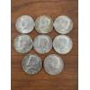 Image 1 : 8 - Kennedy 40% Silver Kennedy United States Half Dollars