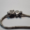 Image 3 : Sterling Silver Charm Bracelet with Charms 7" - TW: 14.4g