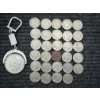 Image 1 : Buffalo Nickels, V Nickel, & 1901-O Morgan Dollar on Keychain