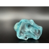 Image 7 : Degenhart Dogs - Ice Blue - Adorable Uranium Glass Dog Figurine - ~2.5 inches 