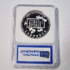 Image 3 : 2007 China Chen Baocai World Wildlife Yellow & Blue Butterfly Silver Clad IGS MS70 PR-Like