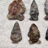 Image 2 : EARLY AMERICAN! Antique Assortment of Native American Stone Artifacts including Arrow/Spear Heads