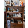 Image 4 : Wood Cabinet & Contents