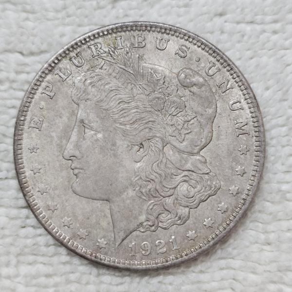 1921 Morgan 90% Silver Dollar FV: $1.00