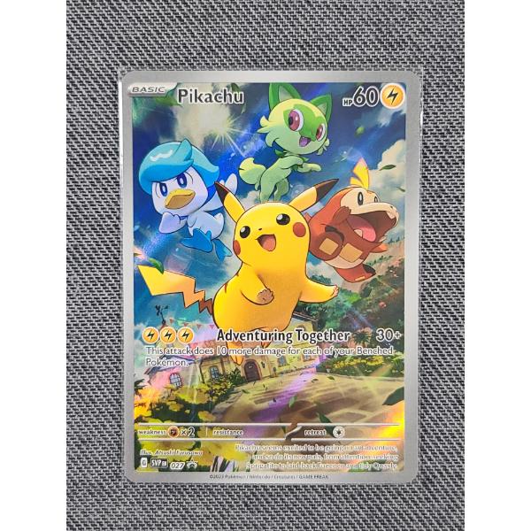 Pikachu 027 Black Star Promo Near Mint 