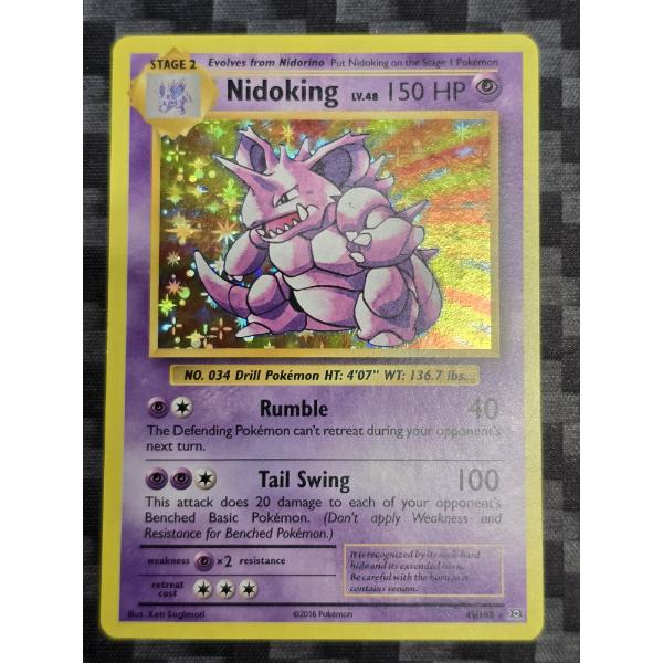 2016 Pokemon Nidoking 45/108