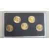 Image 3 : (3) 1999 Commemorative 50 State Quarters Program Gold Edition Sets 