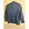Image 7 : Royal Blue Vintage JROTC Academy Dress Uniform Jacket with gold-toned buttons - "Mueller" Nameplate 