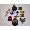 Image 1 : Assorted Vintage U.S. Military WWII Patches and Pins