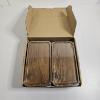 Image 4 : Set of Eight Rectangular Wooden Serving Trays