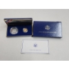 Image 1 : United States Constitution Coins: 1987 Gold $5 Coin 0.387ozt & 1987-S Silver Dollar Coin 0.8594ozt