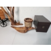 Image 3 : Lot of Assorted Wooden Home Decor Items: Birds Statue, Box, Pen Holder, 12" Wagon