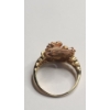Image 5 : 14K Gold Two-Tone Noah's Ark Statement Ring - Size 4.5 - Weight: 3.7g