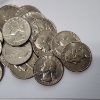Image 4 : $7.75 Face Value of Assorted United States Washington Quarters in Storage Tube