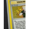 Image 2 : Lt. Surge 17/132 Holo Rare Vintage Pokemon Trading Card