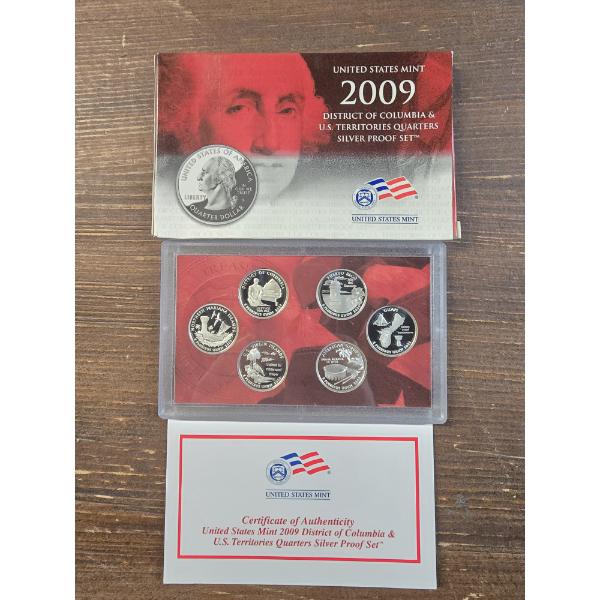 2009 United States Silver Quarter Proof Set