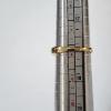 Image 7 : 14K Yellow Gold Rings Ft. Nice Clear Stones Weighing 2.7 Grams ~ Size 7.5