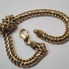 Image 4 : 14K Gold Double Link Bracelet Total Weight: 4.4g