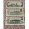 Image 5 : 3 - Vintage Canadian $1.00 Bills - 1967 Note - In Great Condition