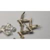 Image 10 : Sterling Silver 30" Necklace, Pendant & Brooches Featuring Beau Seagull Flock Brooch- TW 12.7 Grams