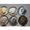 Image 3 : Lot of 1964 Kennedy Silver Half Dollars - 90% Silver Face Value: $6.00