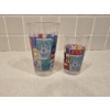 Image 1 : (2) Disney Christmas Glasses - 6" & 4.5"