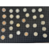 Image 2 : 	Unique Coin Collection Of Various Sizes And Face Values, 28 Coins - Mint Condition
