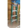 Image 2 : As Pictured - 4 Ft Fiberglass & Aluminum Werner Step Ladder