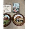 Image 5 : *Pick Up At Mantua Home-No Shipping Available* Embroidered Houses - Sunflower Temperature Gauge 