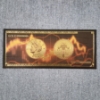 Image 1 : "NORFED" Coin & USA Liberty 24K 9999999 Gold Foil Note ~ In Mint Condition!