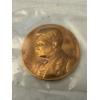 Image 1 : Limited Edition Theodore Roosevelt One Ounce .999 Fine Copper Ounce - Mint Condition