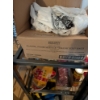 Image 1 : Metal Storage Rack With Contents