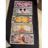 Image 3 : Rare Set Of Disney Dollars - Million Dollar Bills In Protective Holder - Mint Condition