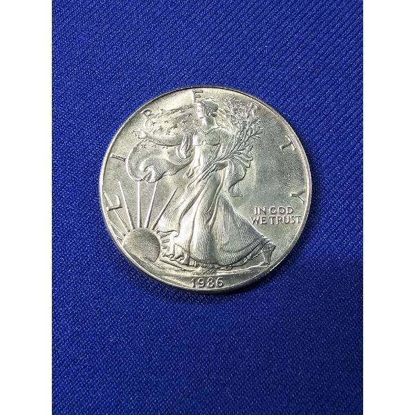 1986 American Silver Eagle 1 oz Fine Silver *First Year of Issue* Exceptional Condition!