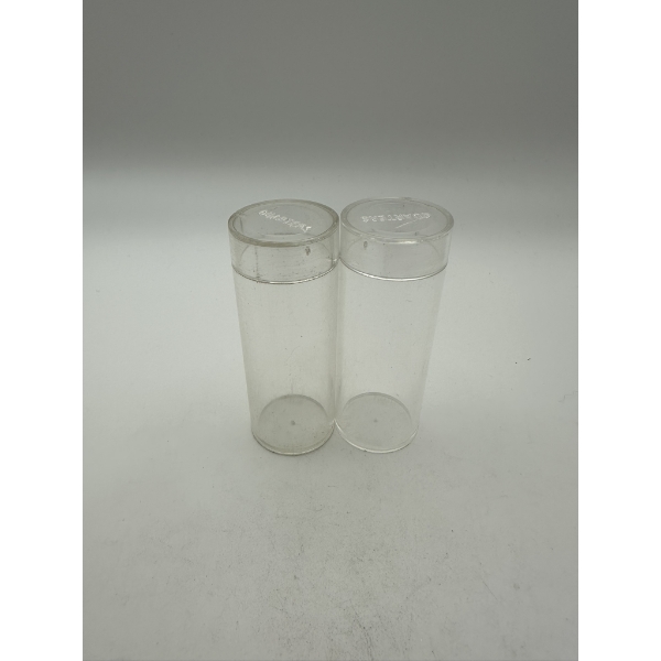 Two Quarter Dollar Tubes