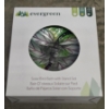Image 2 : NEW IN BOX Evergreen Garden Dragonfly Duo Solar Glass Bird Bath on Metal Stand ~ LIGHTS UP!