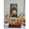 Image 3 : Fall Decor incl Scarecrow Wreath, Hay Bale, Box of Large Pinecones and More
