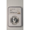 Image 1 : NGC 1966 MS 67 40% Silver Kennedy Half Dollar From Special Mint Set