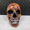 Image 3 : BRAND NEW Battery Operated Light-Up Skull With Dragon Design ~ Measures 4 IN X 6 IN 