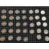 Image 2 : 	Unique Coin Collection Of Various Sizes And Face Values, 34 Coins - Mint Condition