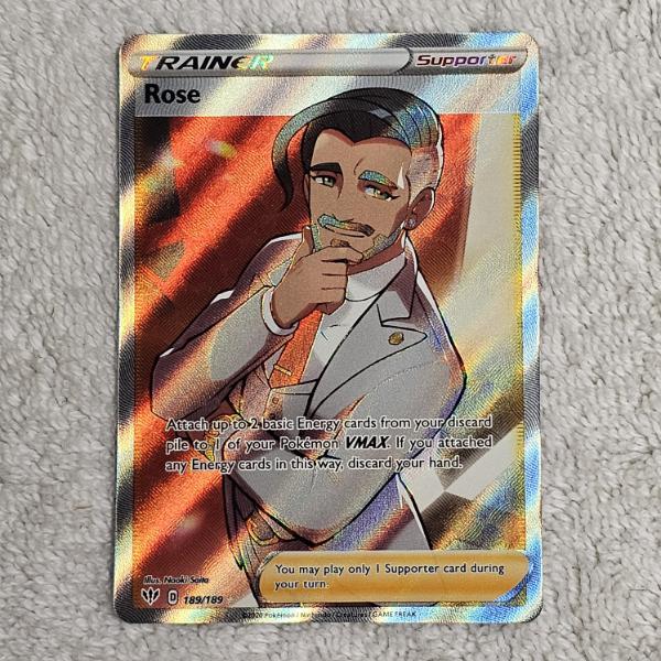 Pokémon TCG: Rose Holo Rare 189/189