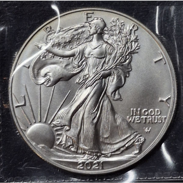 2021 United States Silver 1 Oz .999 Eagle Uncirculated