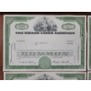 Image 2 : Lot of Four 1960's Grand Union Company Assorted Stock Certificates 