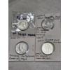 Image 1 : Rare Assortment of Die Error Quarters in Protective Packaging - $1 Face Value