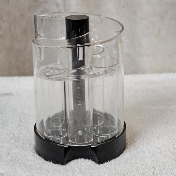 Vintage Magnif Making Change Manual Revolving Desk Coin Sorter And Dispenser Bank